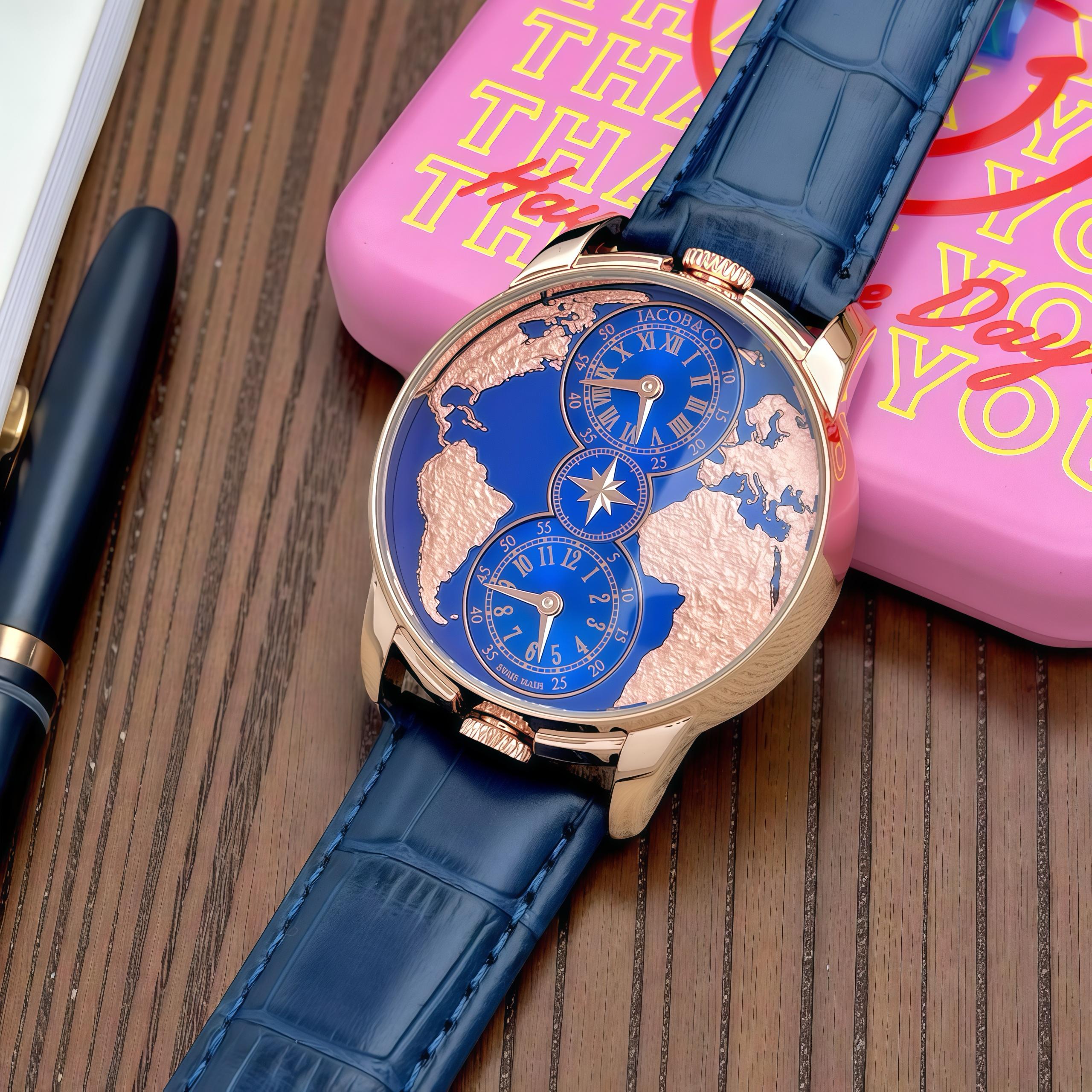 Jacob & co. Dual Time Zone