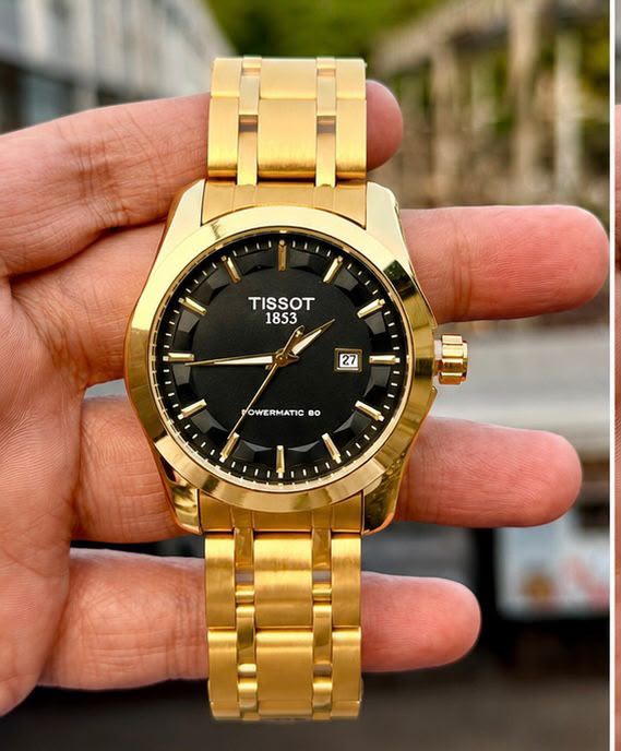 Premium Tissot Style Gold Watch